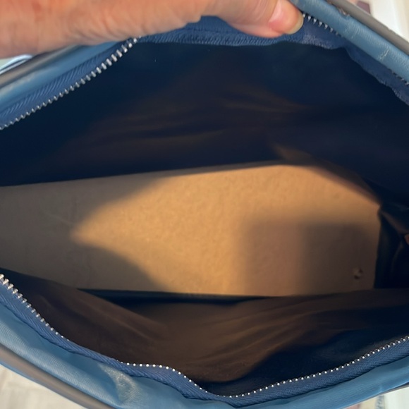 NWOT SWISSAIR STEWARDESS BAG BLUE and WHITE - Picture 6 of 9